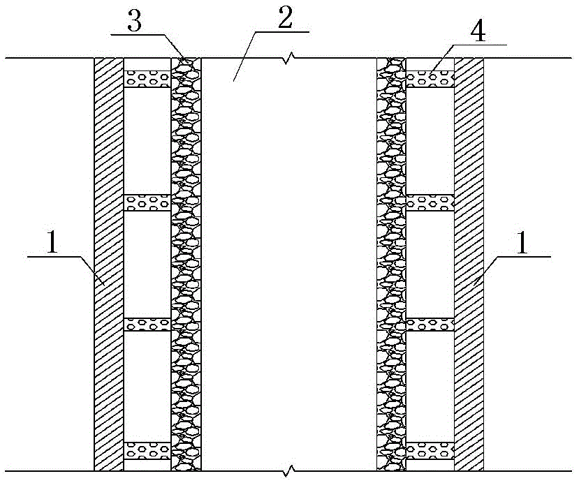 Construction method for preventing deformation of underground comprehensive pipe gallery in high water level liquefaction area