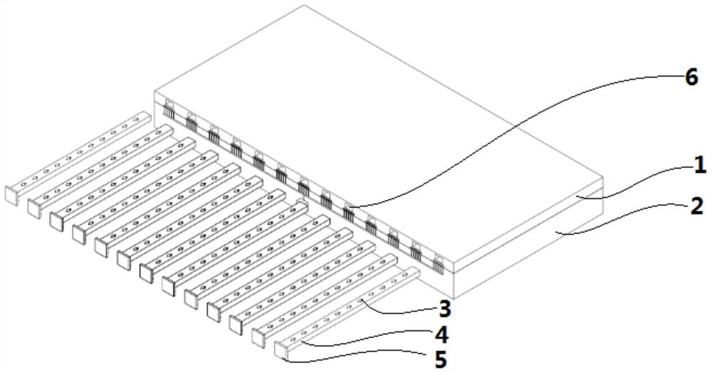 A sleep state monitoring ribbon structure for smart mattresses