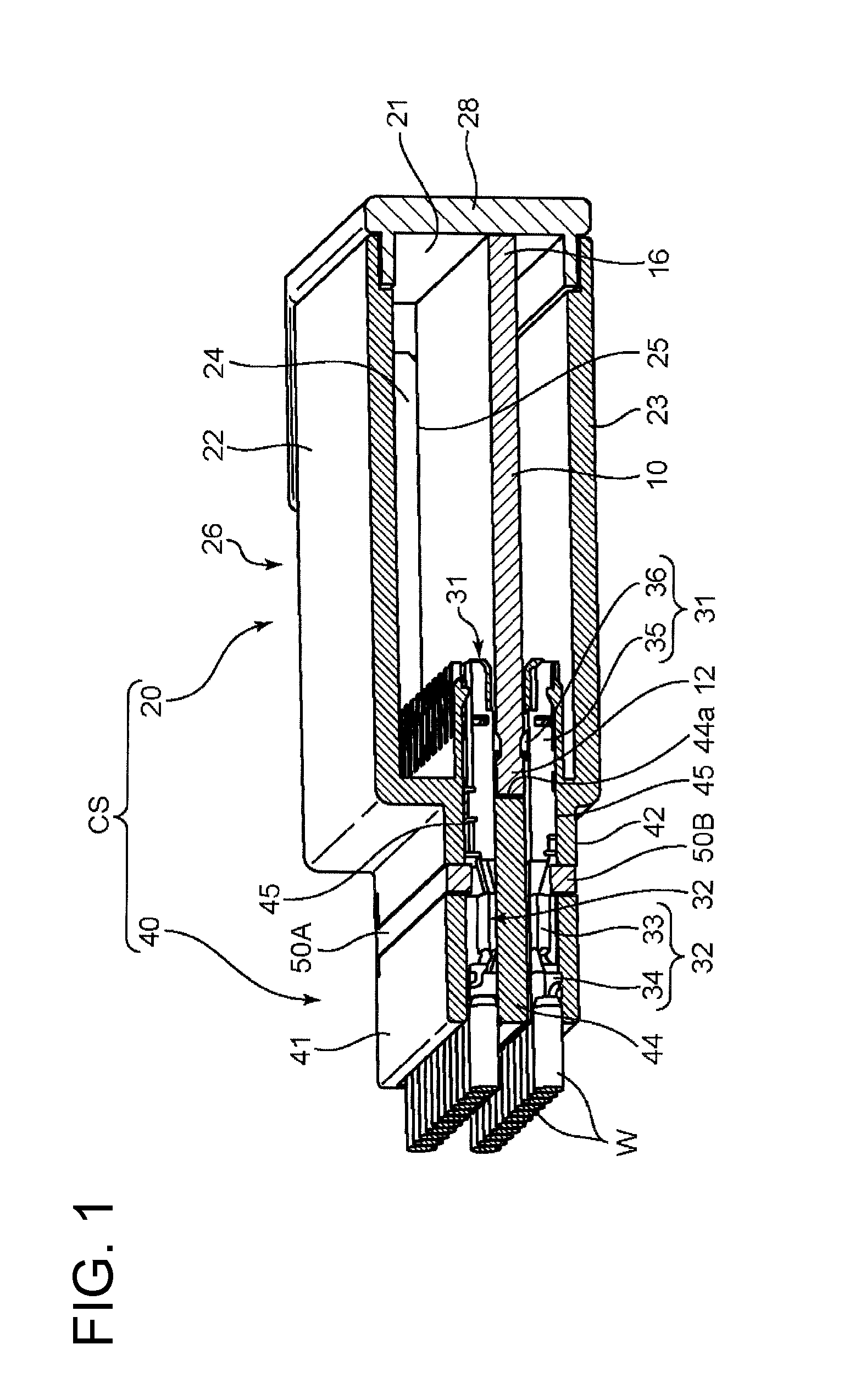 Electronic circuit unit capable of external connection