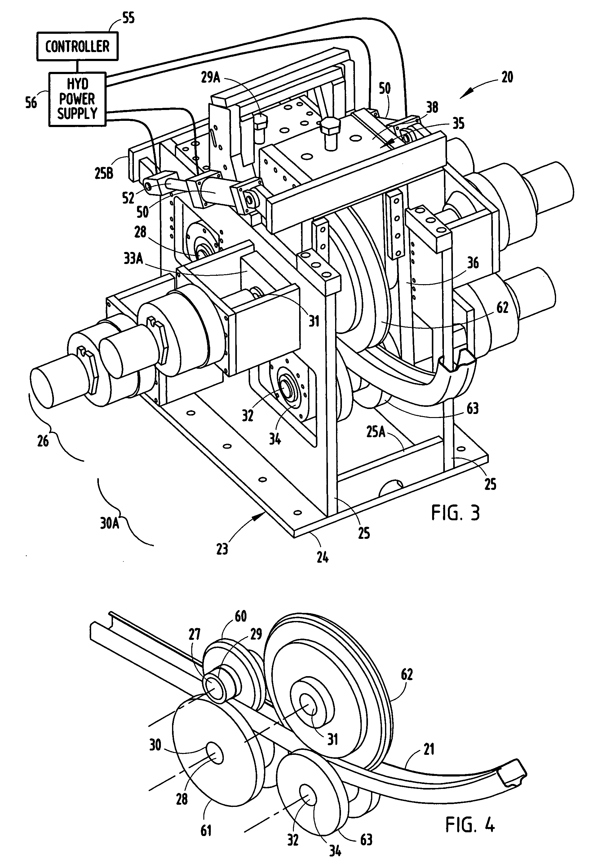 Roll-former apparatus with rapid-adjust sweep box