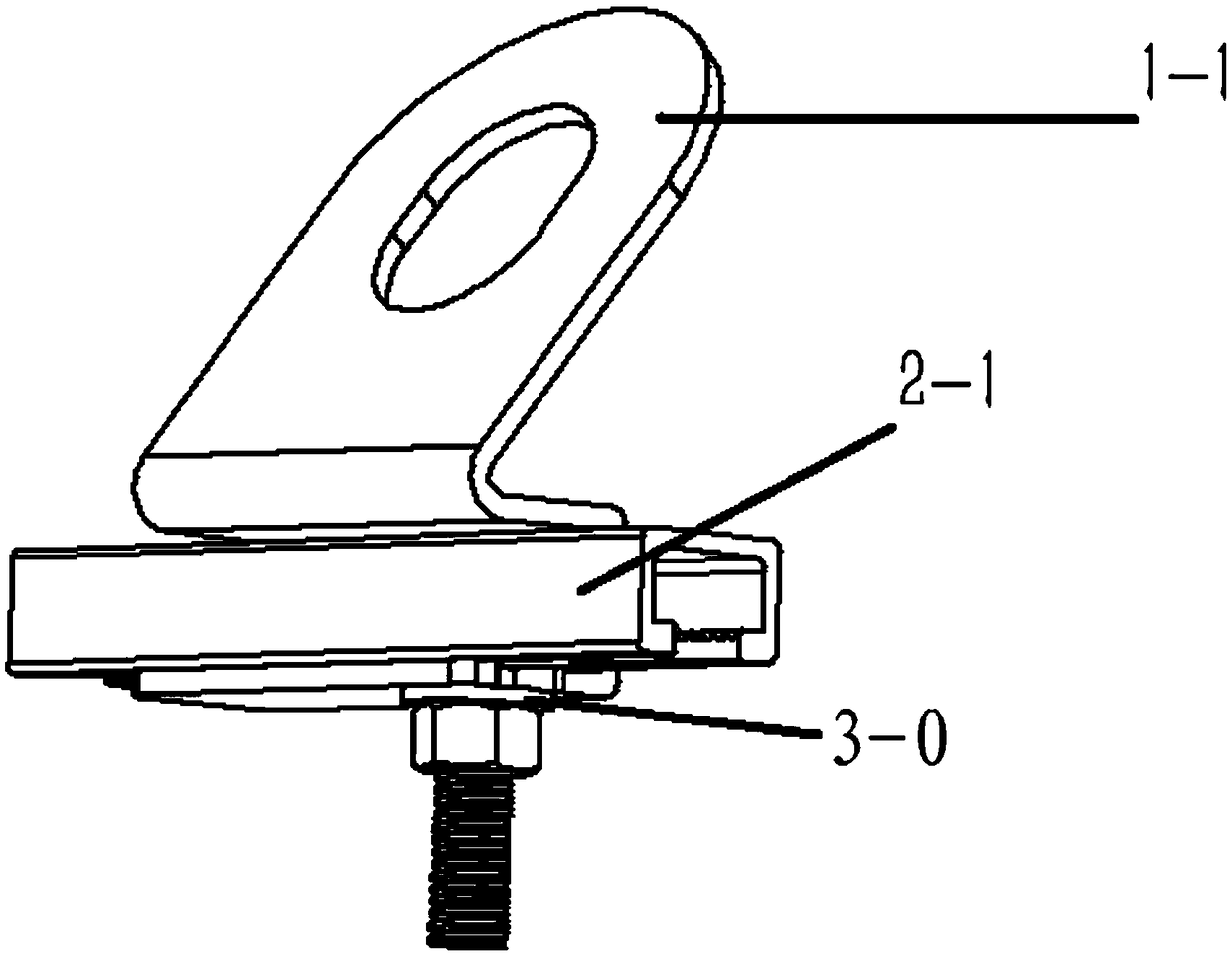 Lug rapid installation device and installation method thereof