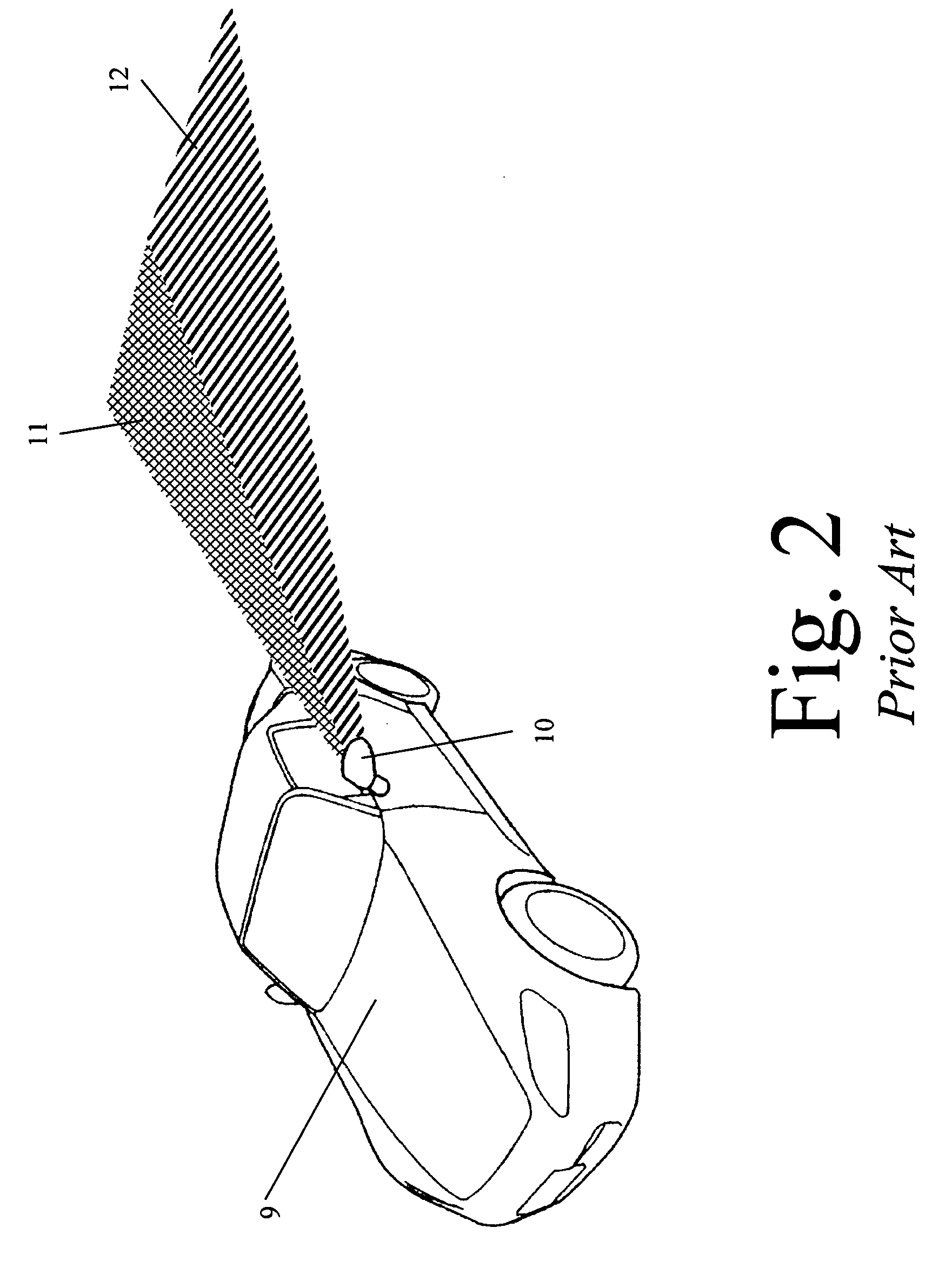 Electrochromatic polymer mirror surface for vehicle blind spot exposure