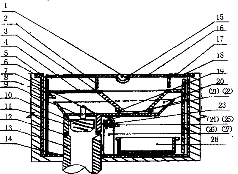 Indoor ground drainage system
