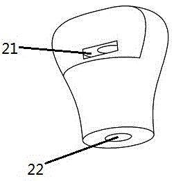 Controllable annular spring and detachable pot cover lifting handle with the same