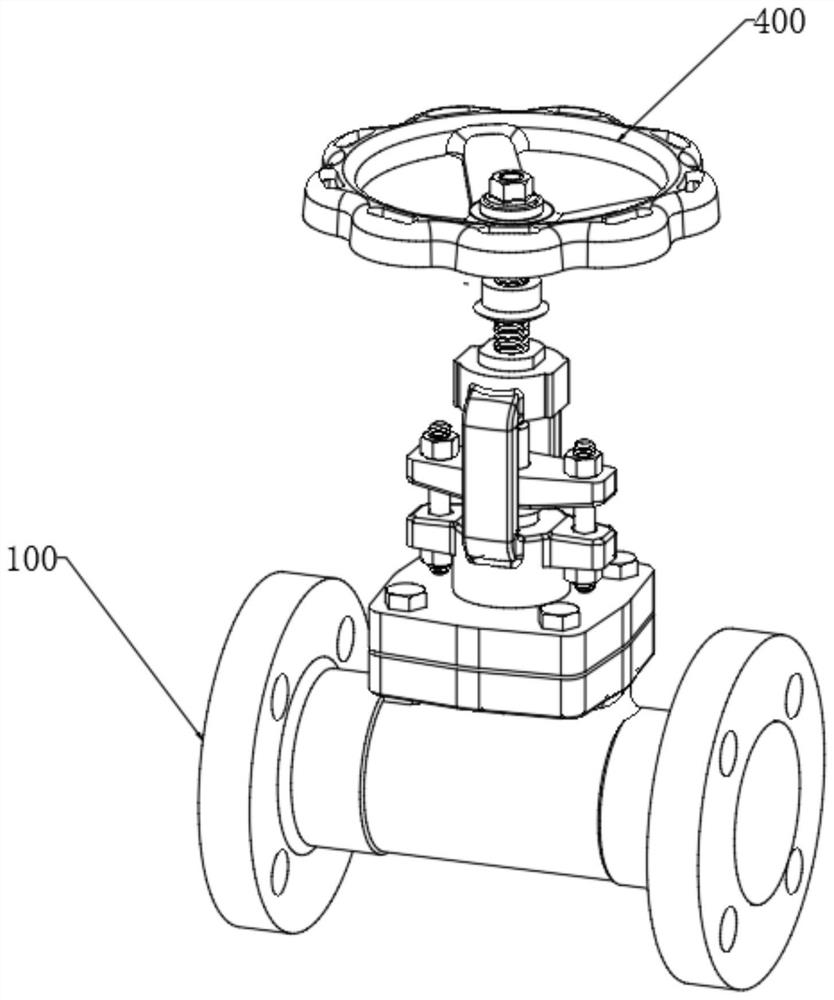 Low-temperature stop valve