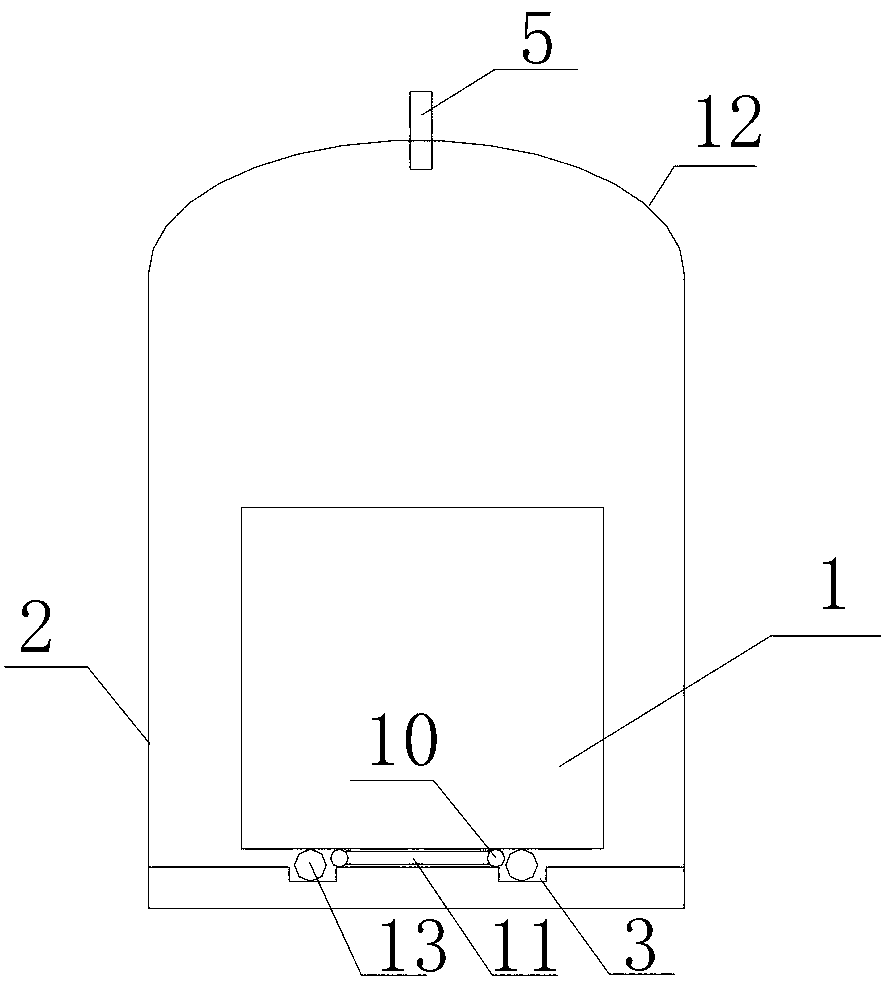 Organic waste treatment system and treatment method thereof