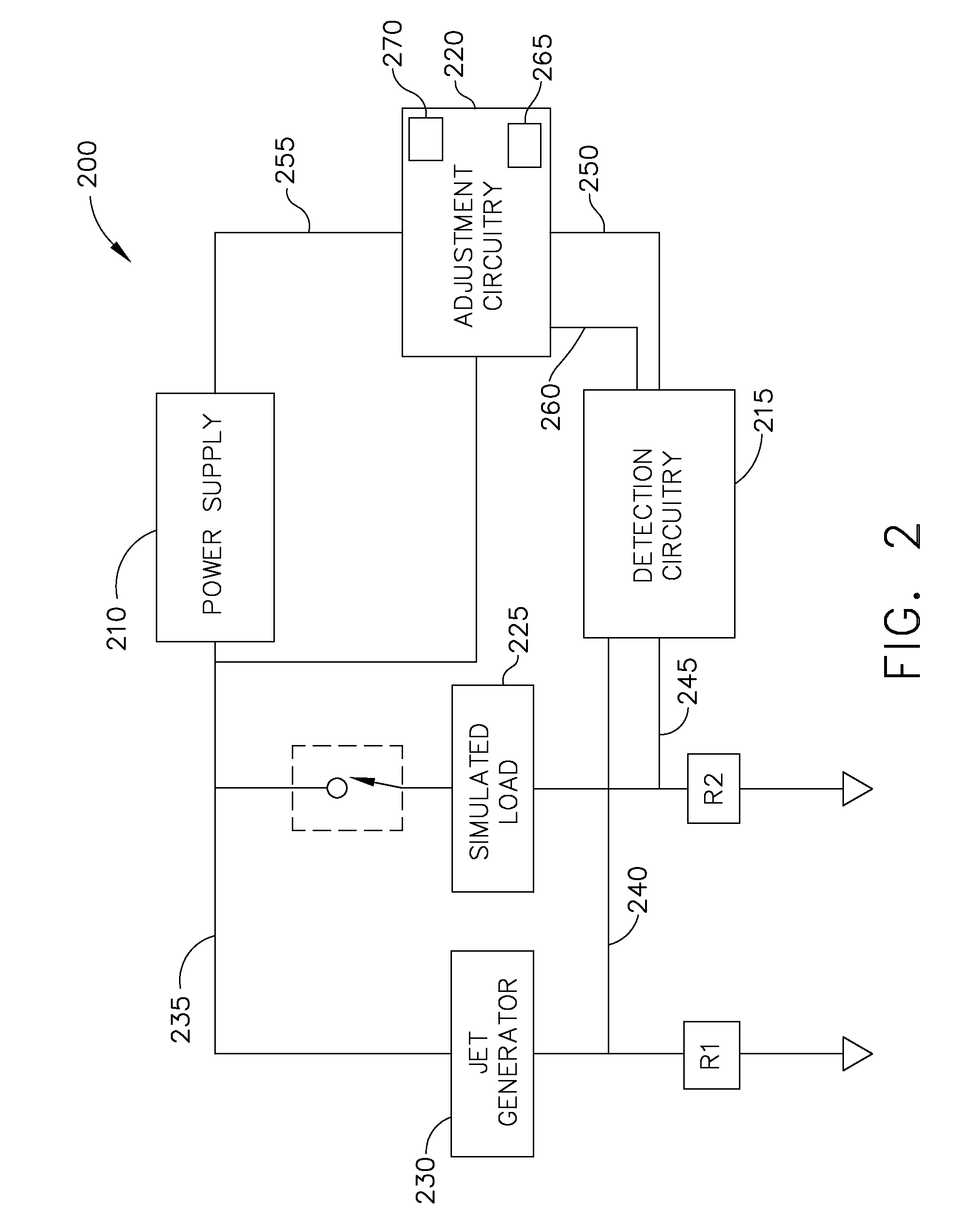 Frequency response and health tracker for a synthetic jet generator