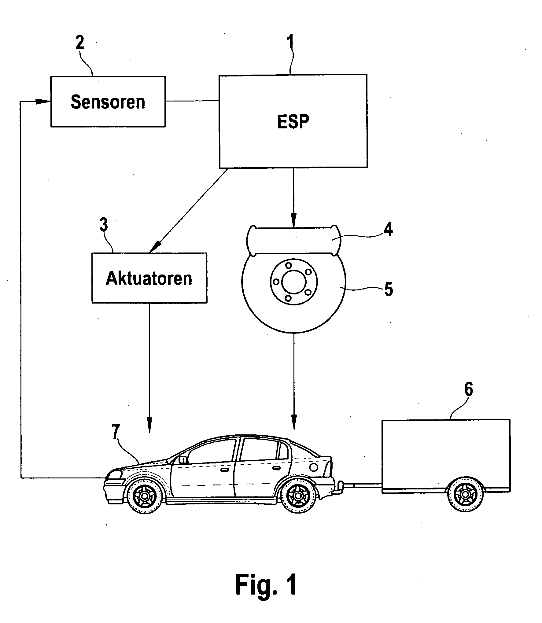 Method and Control Device for Identifying a Trailer Operation of a Towing Vehicle
