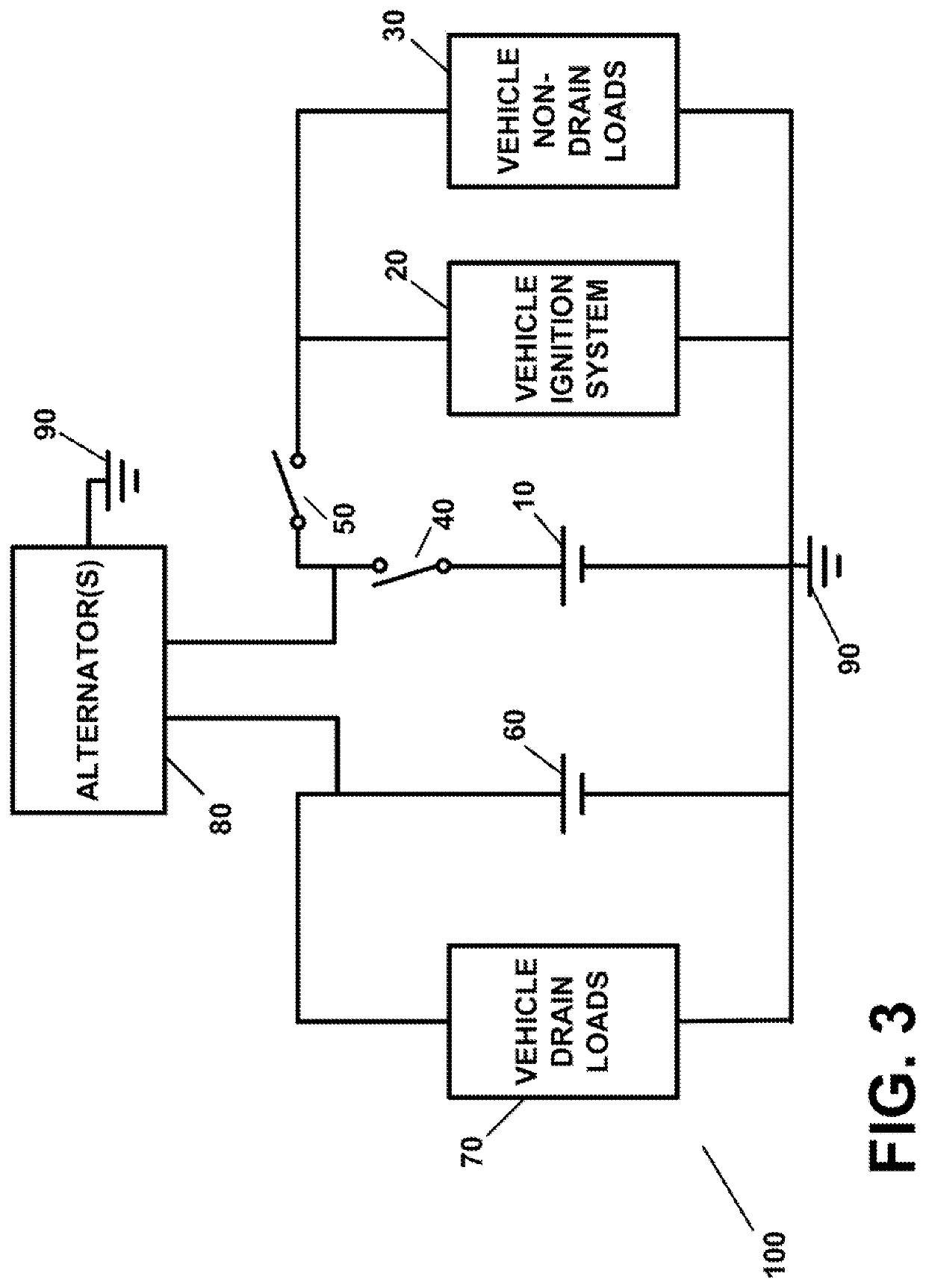 Battery power management apparatus and method