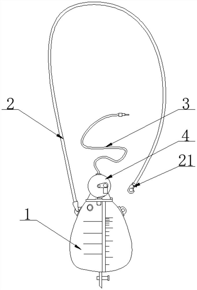 Active closed drainage mechanism for thoracic and abdominal cavity surgery