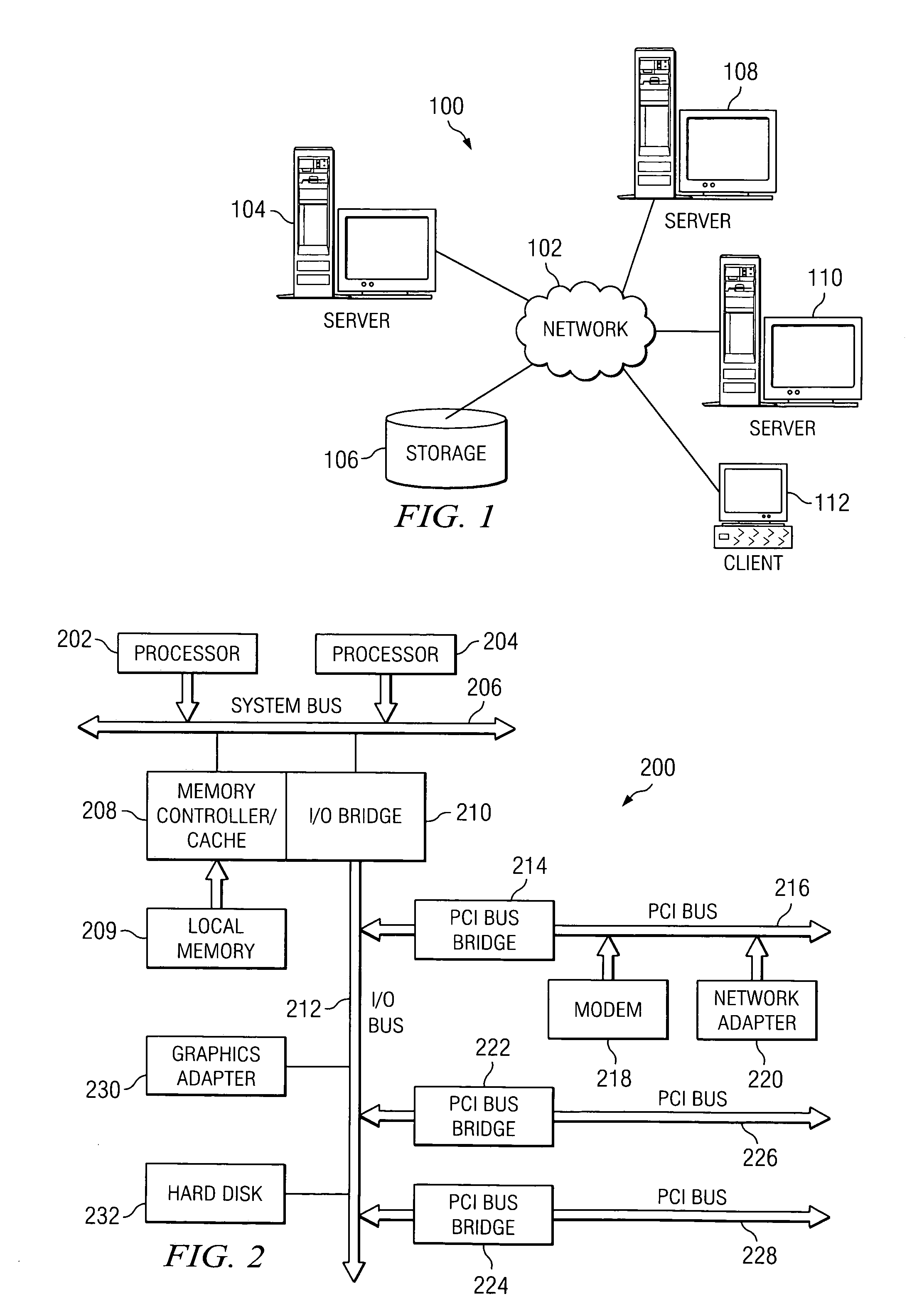 Method for determining load balancing weights using application instance topology information