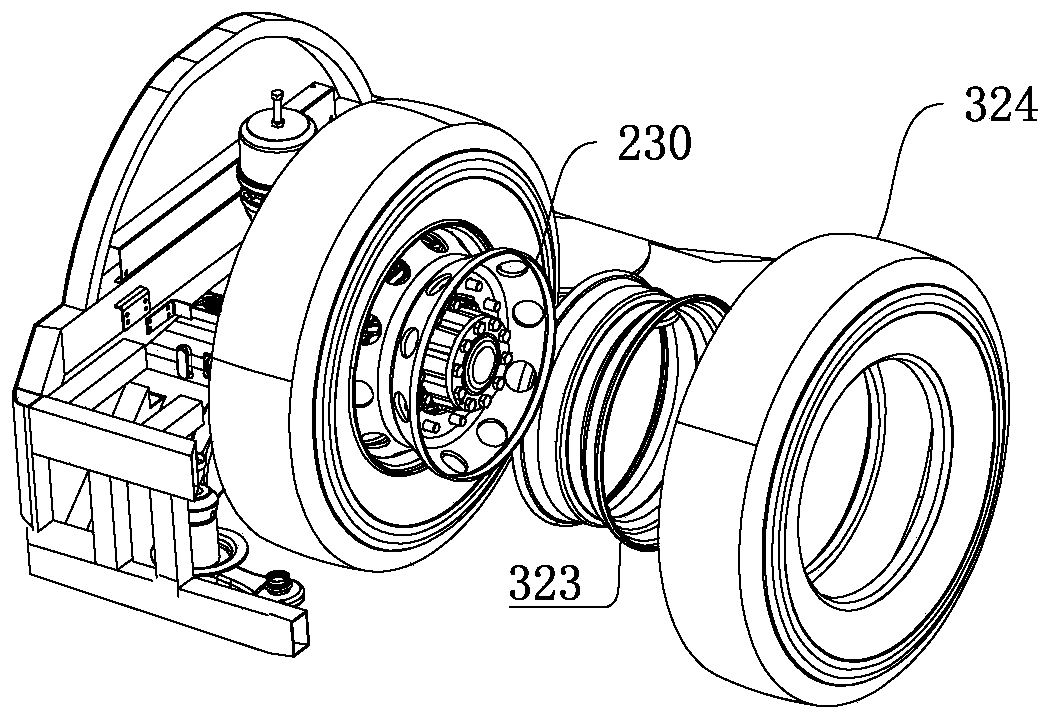 Three-door stainless steel pure electric bus chassis