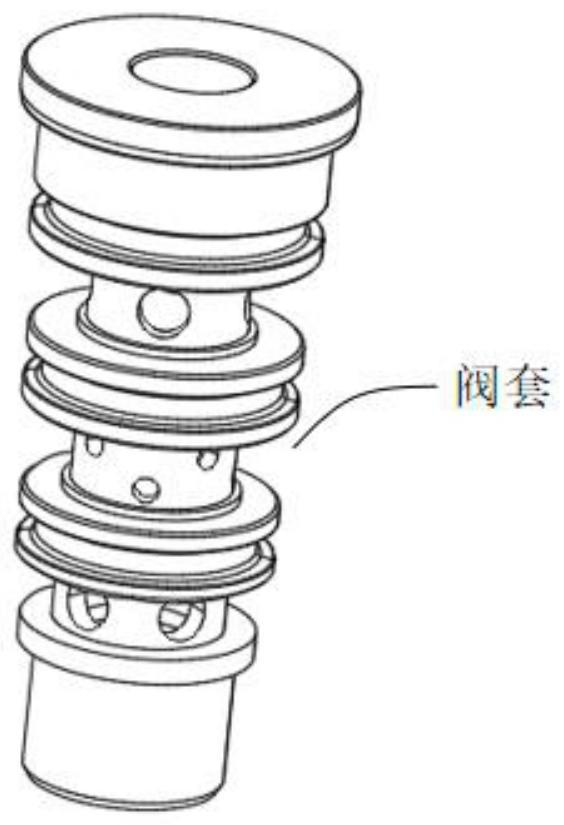 Full-automatic size detection machine for valve sleeve