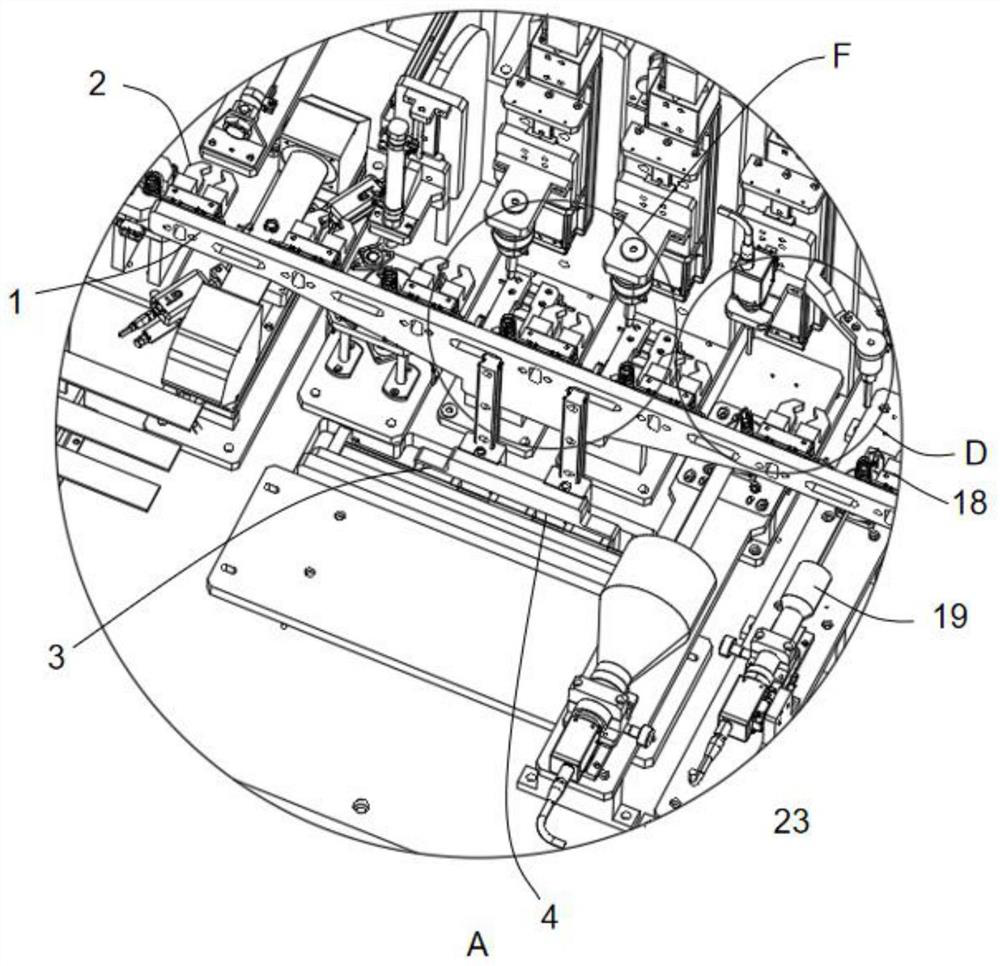 Full-automatic size detection machine for valve sleeve