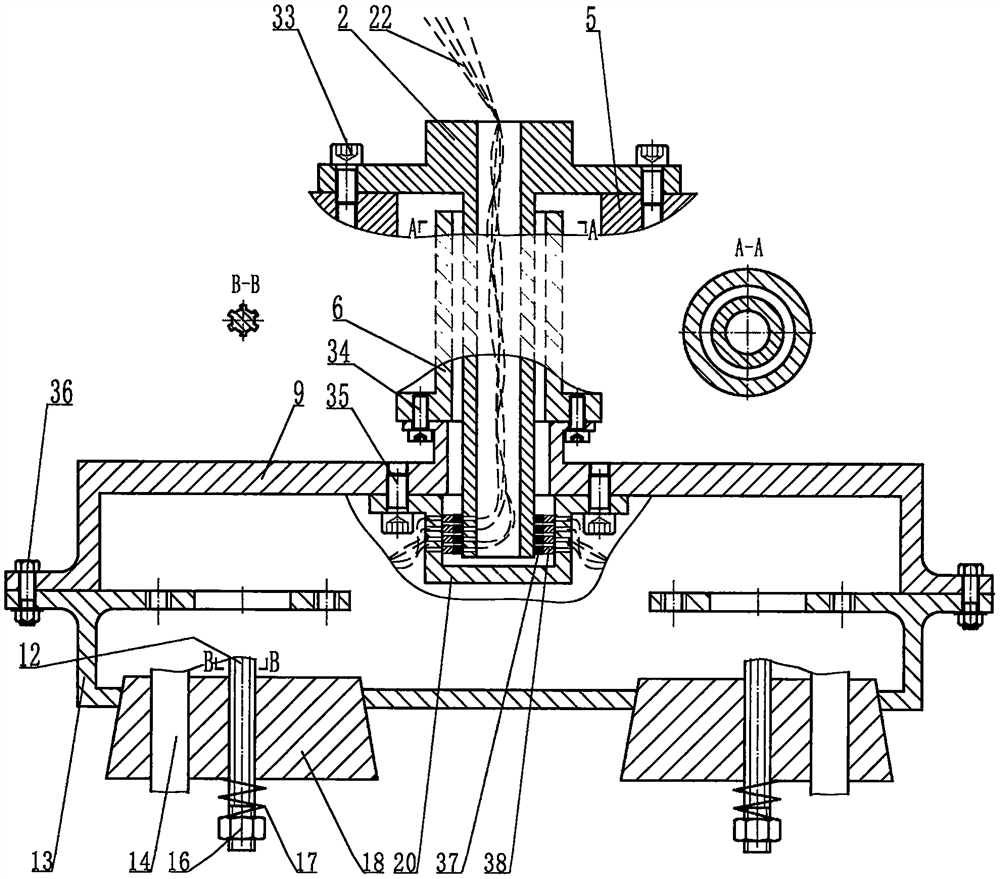Multi-spindle electromechanical fully automatic adjustable wheelbase milling and drilling compound processing machine tool