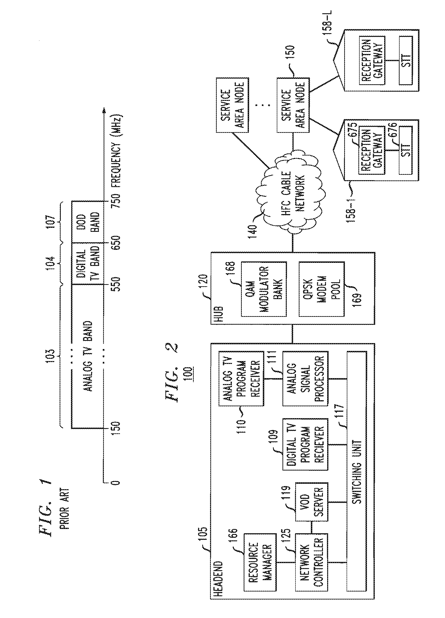 Apparatus and method for increasing upstream capacity in a broadband communications system
