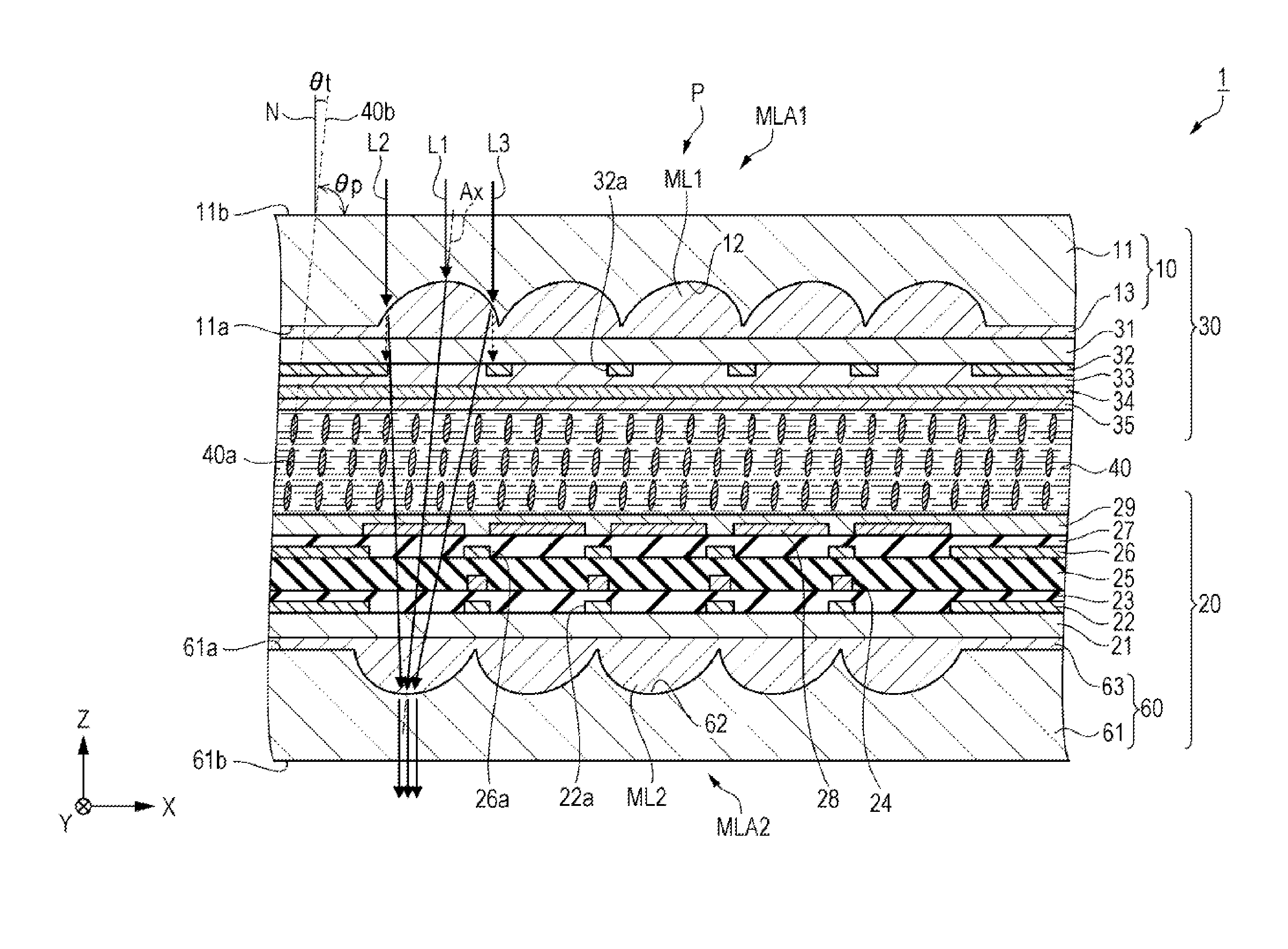 Liquid crystal device and electronic apparatus