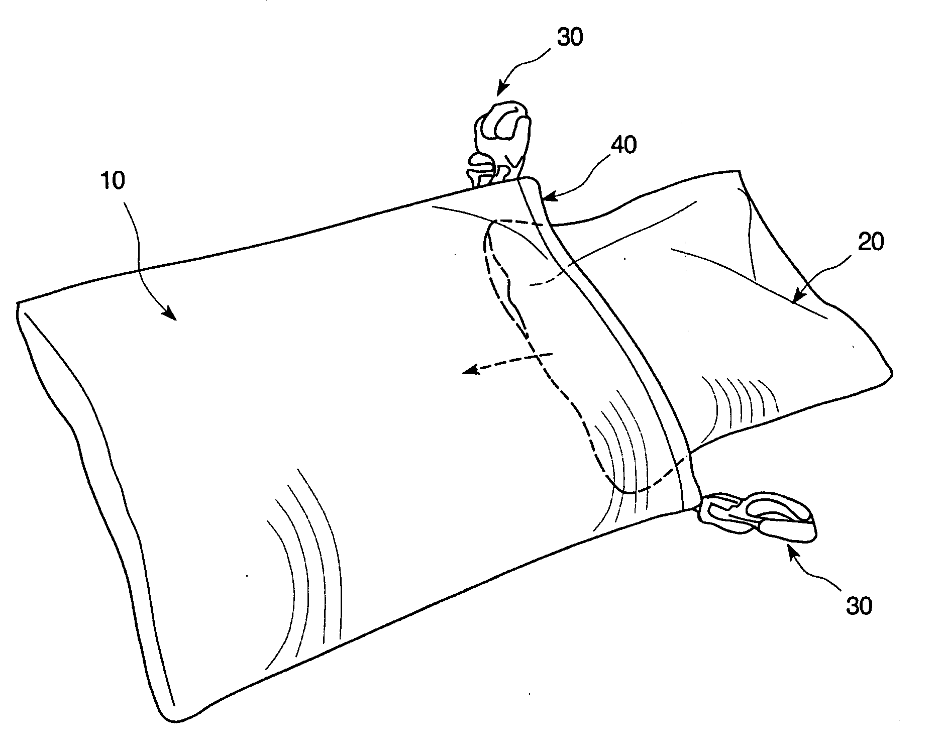 Apparatus and method for applying cooling substances to pressure points in the human body