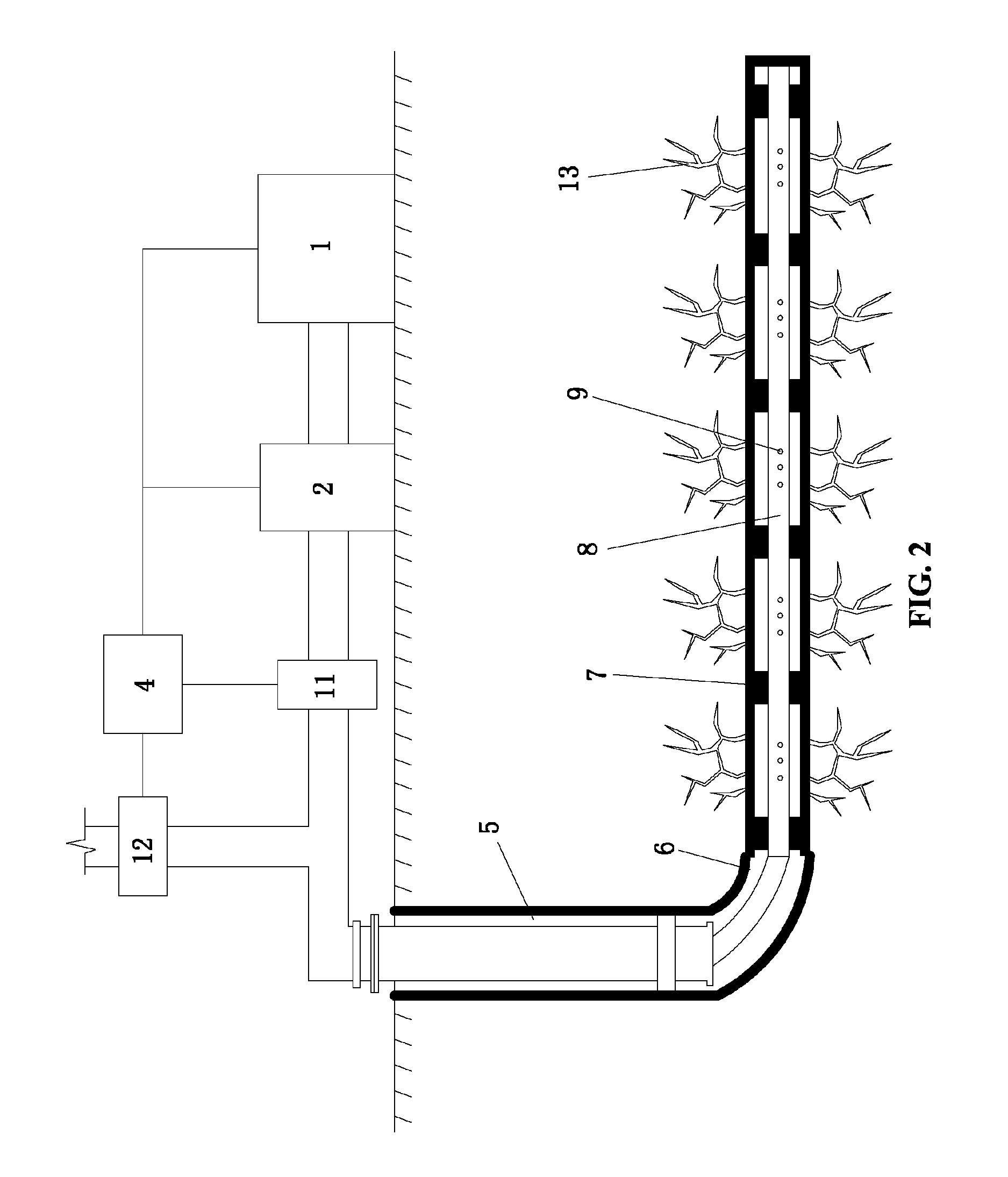 Pneumatic fracturing method and system for exploiting shale gas