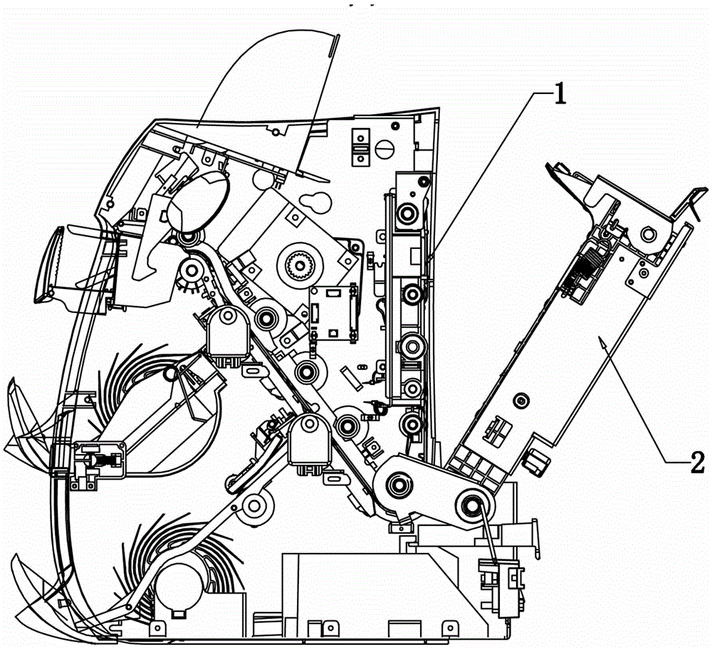 Authentic identification device for counting and sorting machine