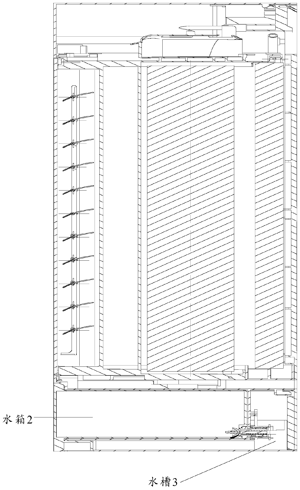 Air conditioner drainage control method, device and air conditioner