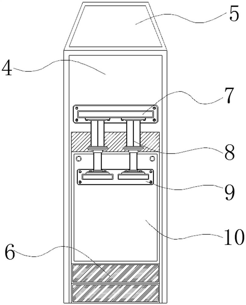 Tenon and groove machine fast feeding device