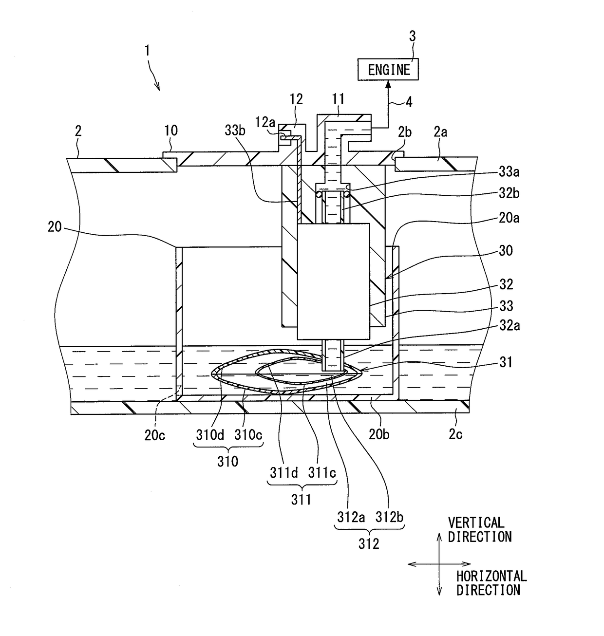 Suction filter and fuel supply device