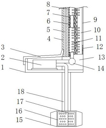 Cooling building wall structure for prefabricated buildings