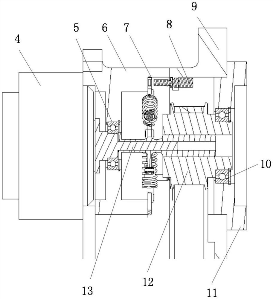 A detachable torsional vibration damping mechanism that can be applied to wheel-legged vehicles