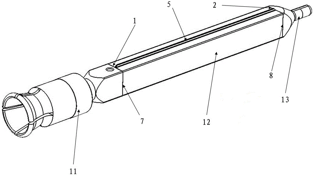 A process for assembling and welding of radiation supervisory tube