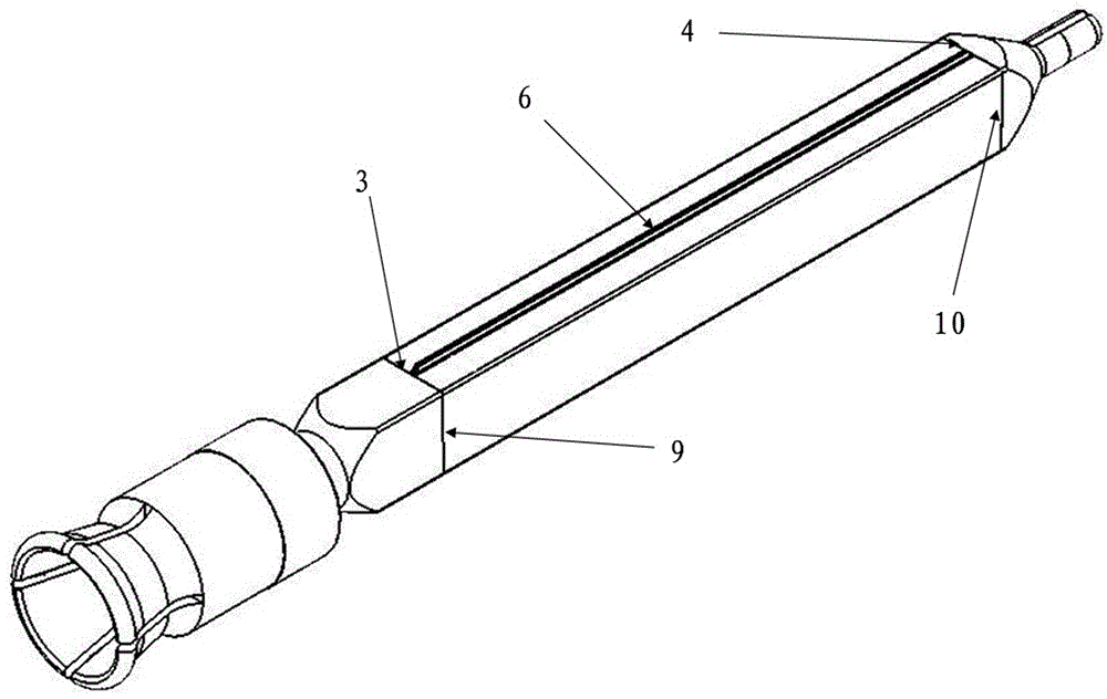 A process for assembling and welding of radiation supervisory tube