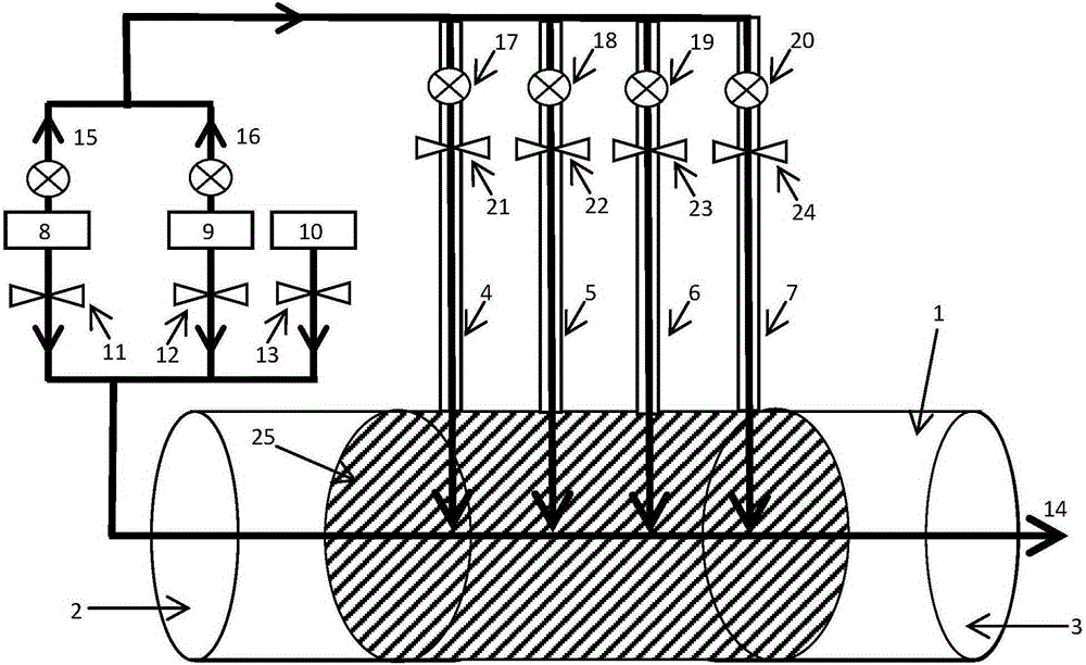 Device and method for producing ethylene by oxidative dehydrogenation of ethane