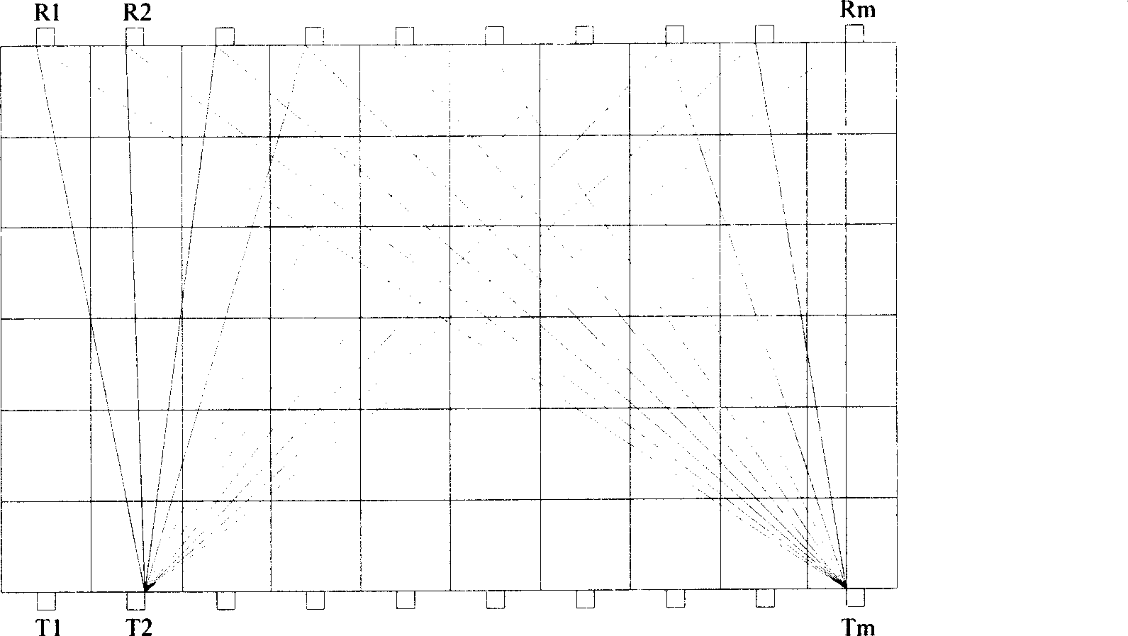 Concrete ultrasound tomography algorithm