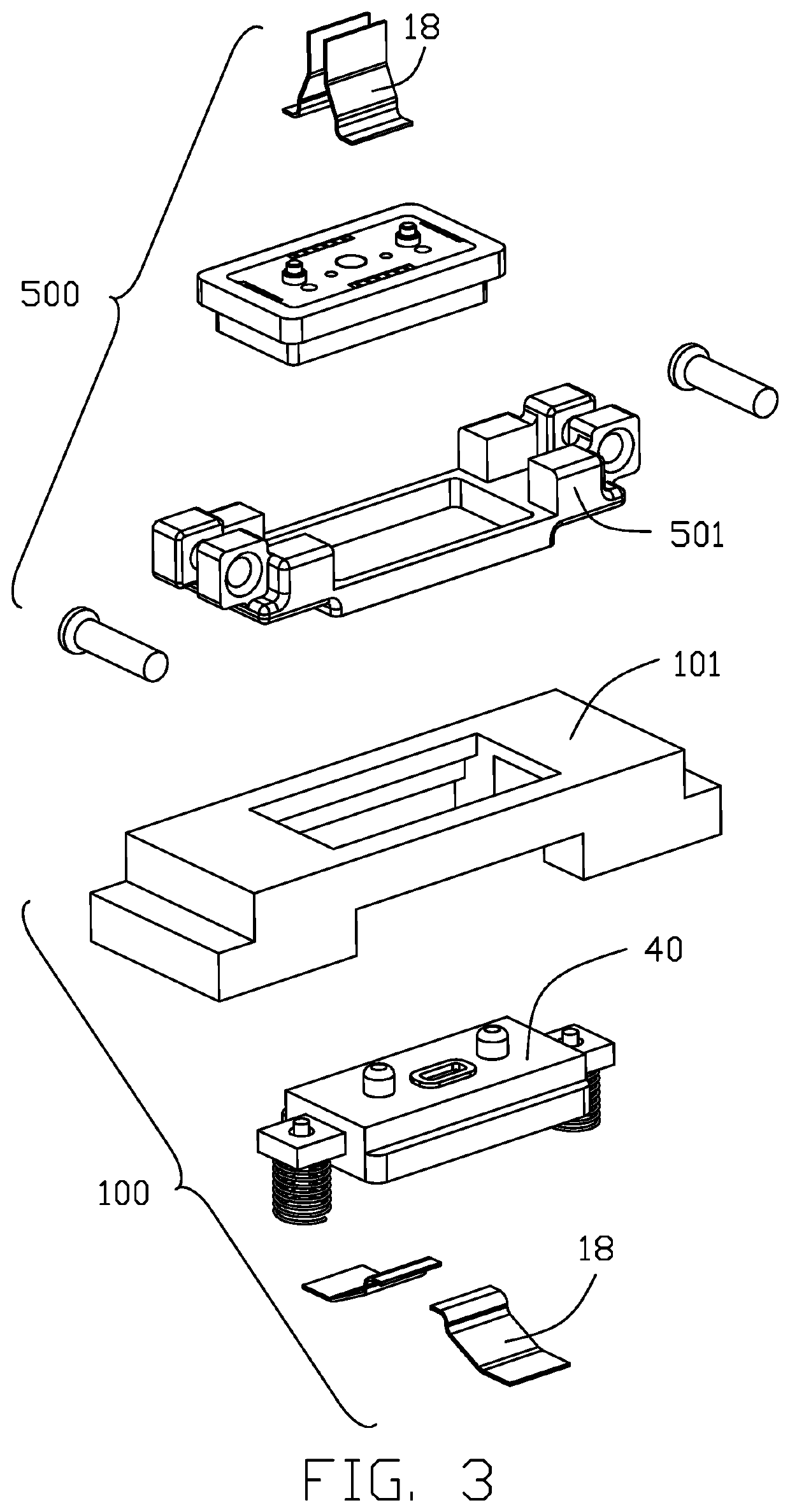 Contactless connector and contactless connector assembly