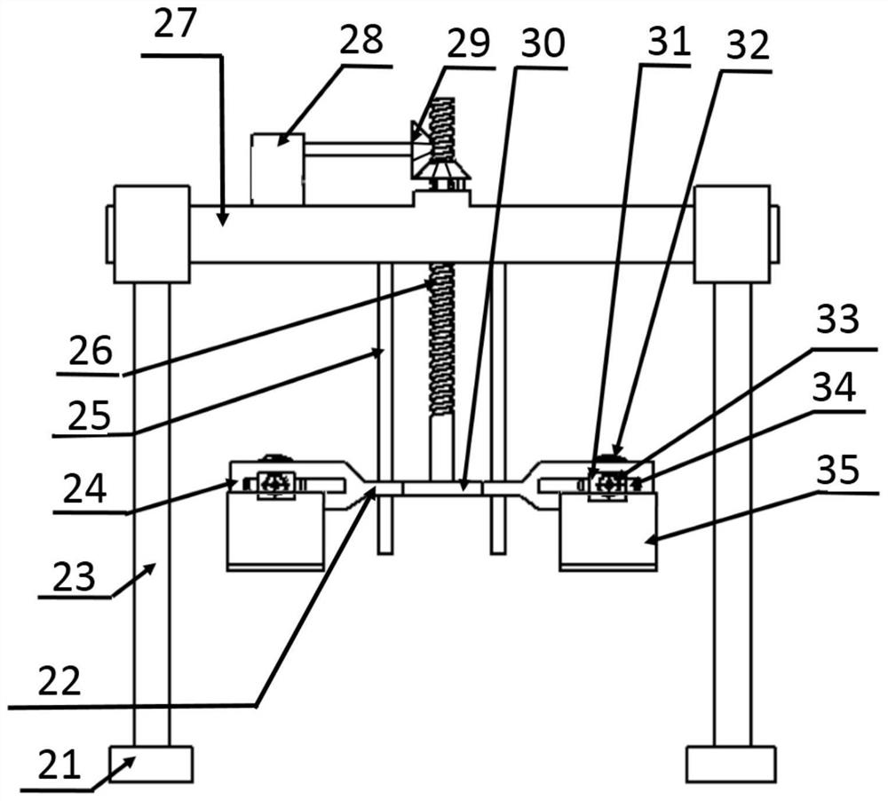 A semi-continuous casting device and method for group frequency ultrasonic magnesium alloy
