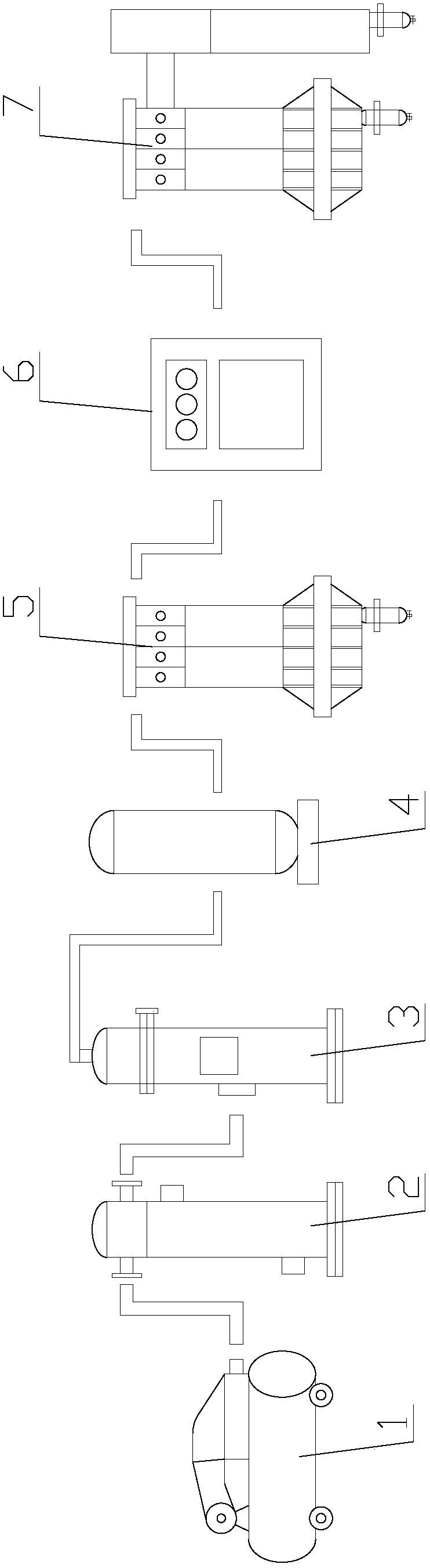 A compressed air purification system based on the Internet of Things