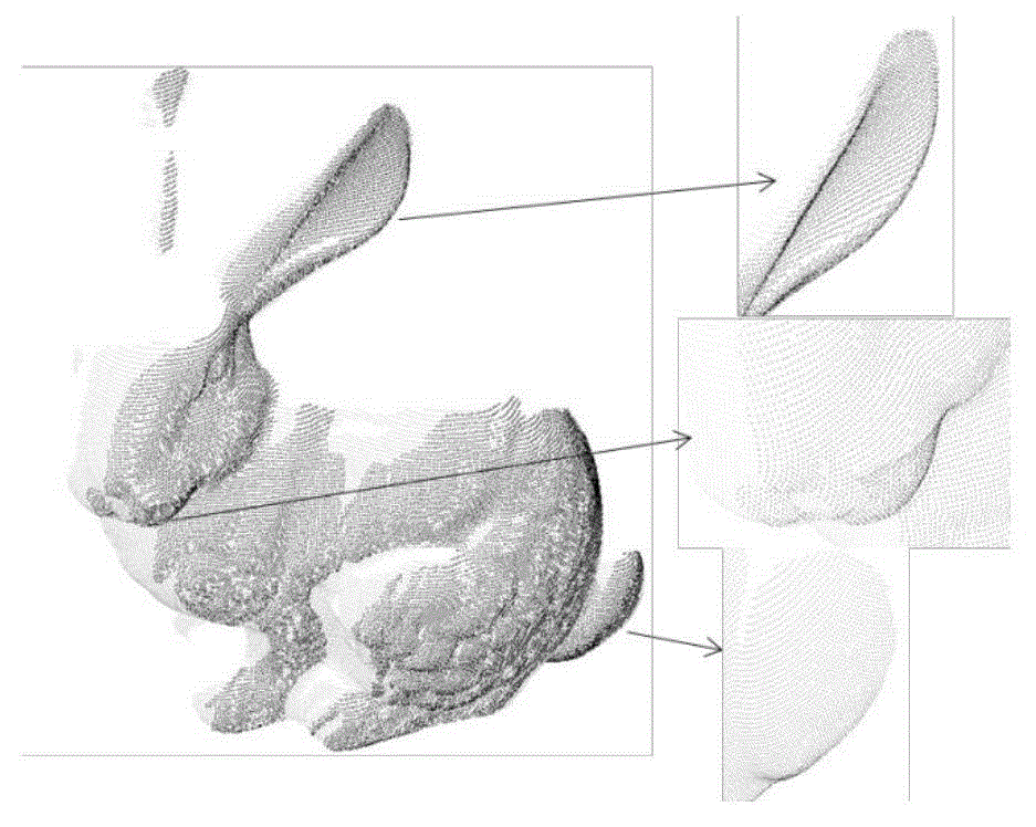 Quick point cloud registration method based on curved surface fitting coefficient features