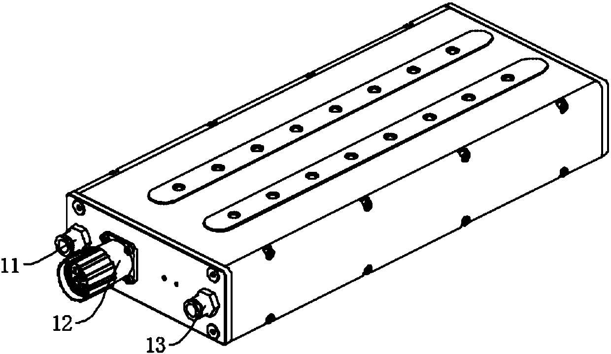 Linear motor primary part with isolation cooling structure