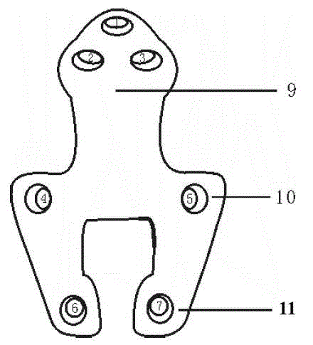 Anterior cervical and craniocervical fixing device