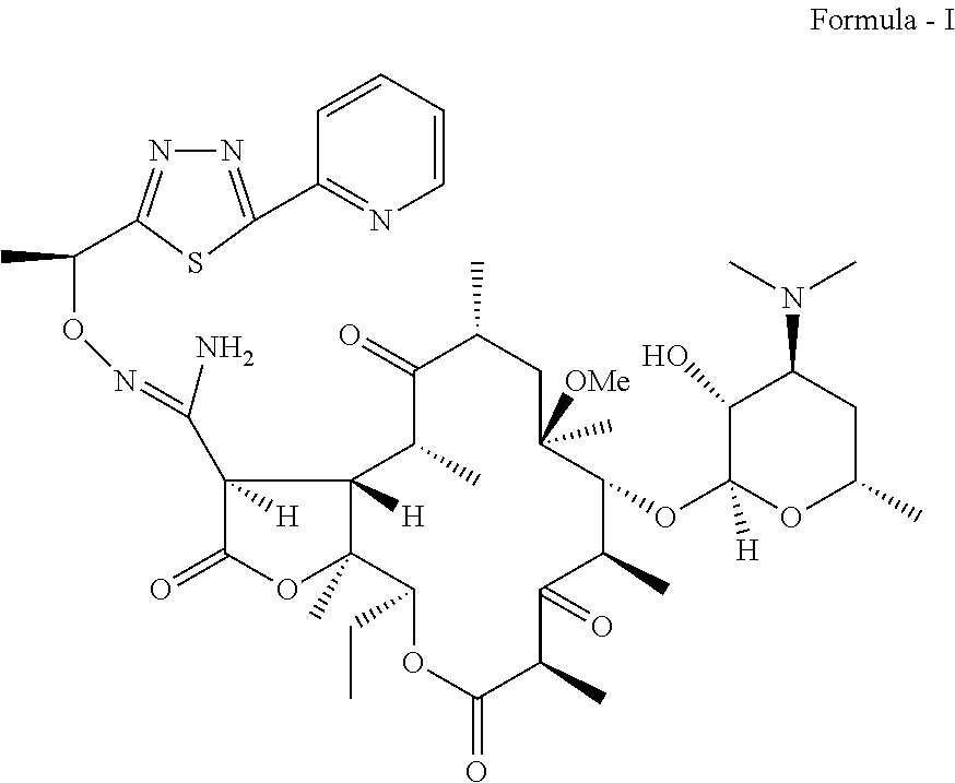 Process for preparation of ketolide compounds