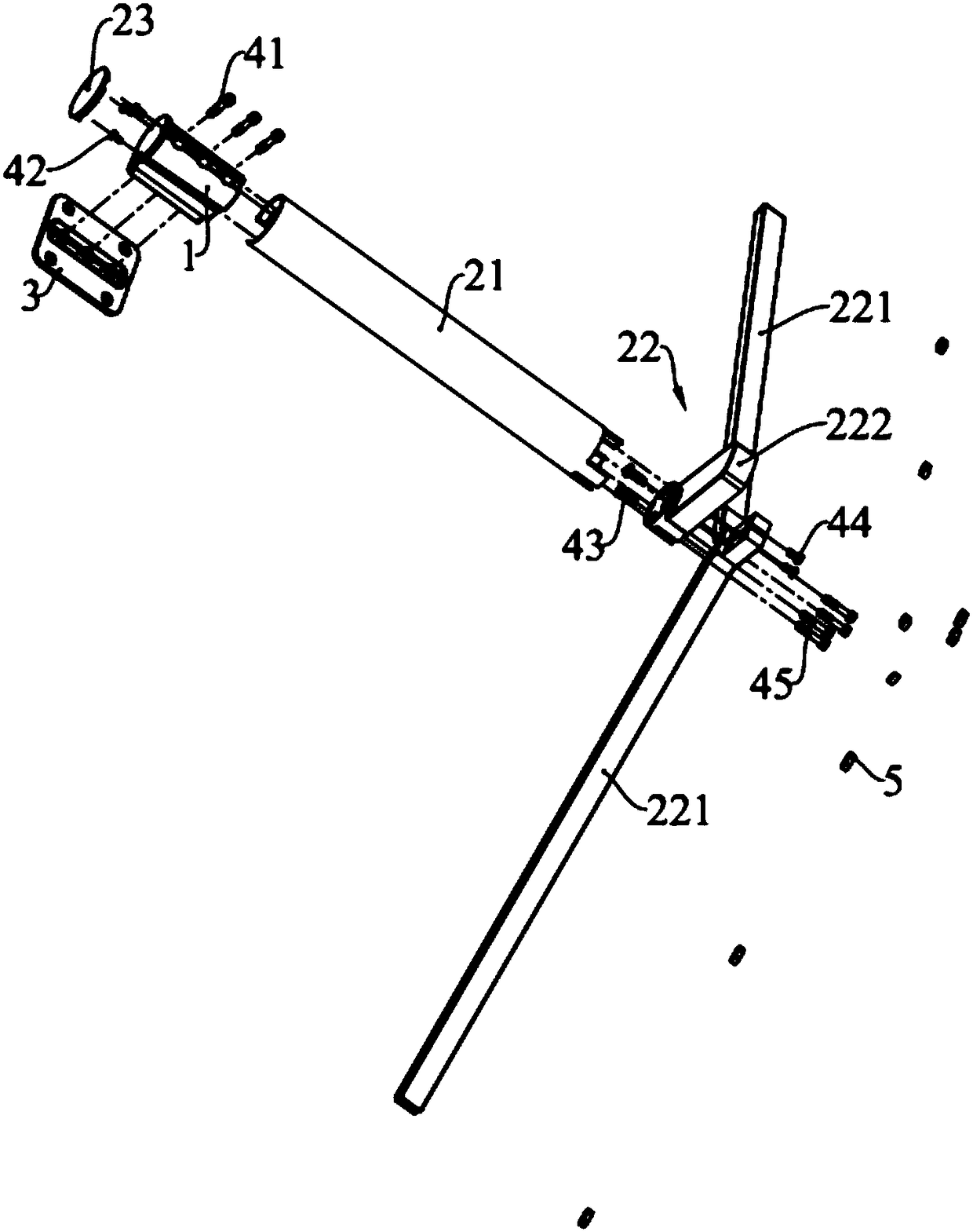 Base structure and display equipment