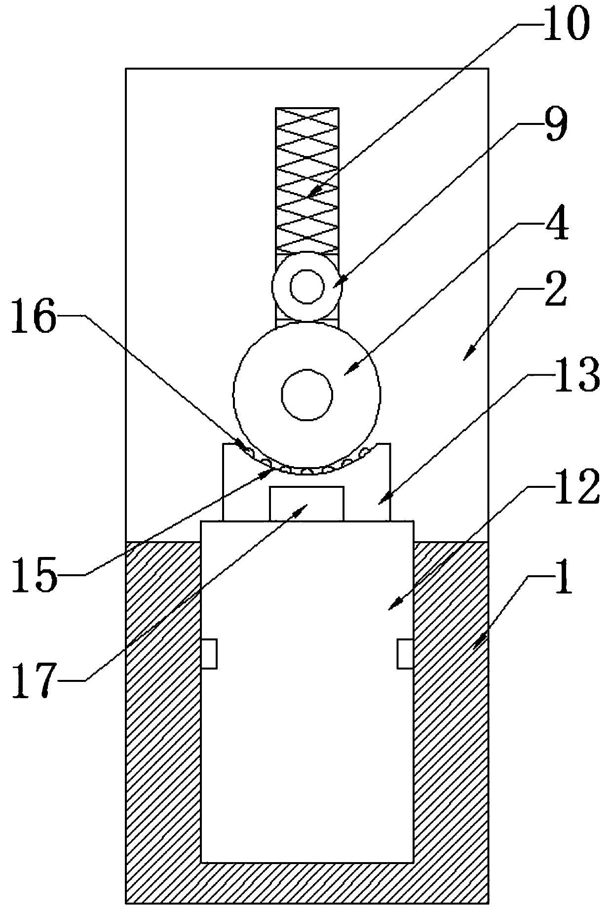 Pole piece winding equipment for lithium battery manufacturing