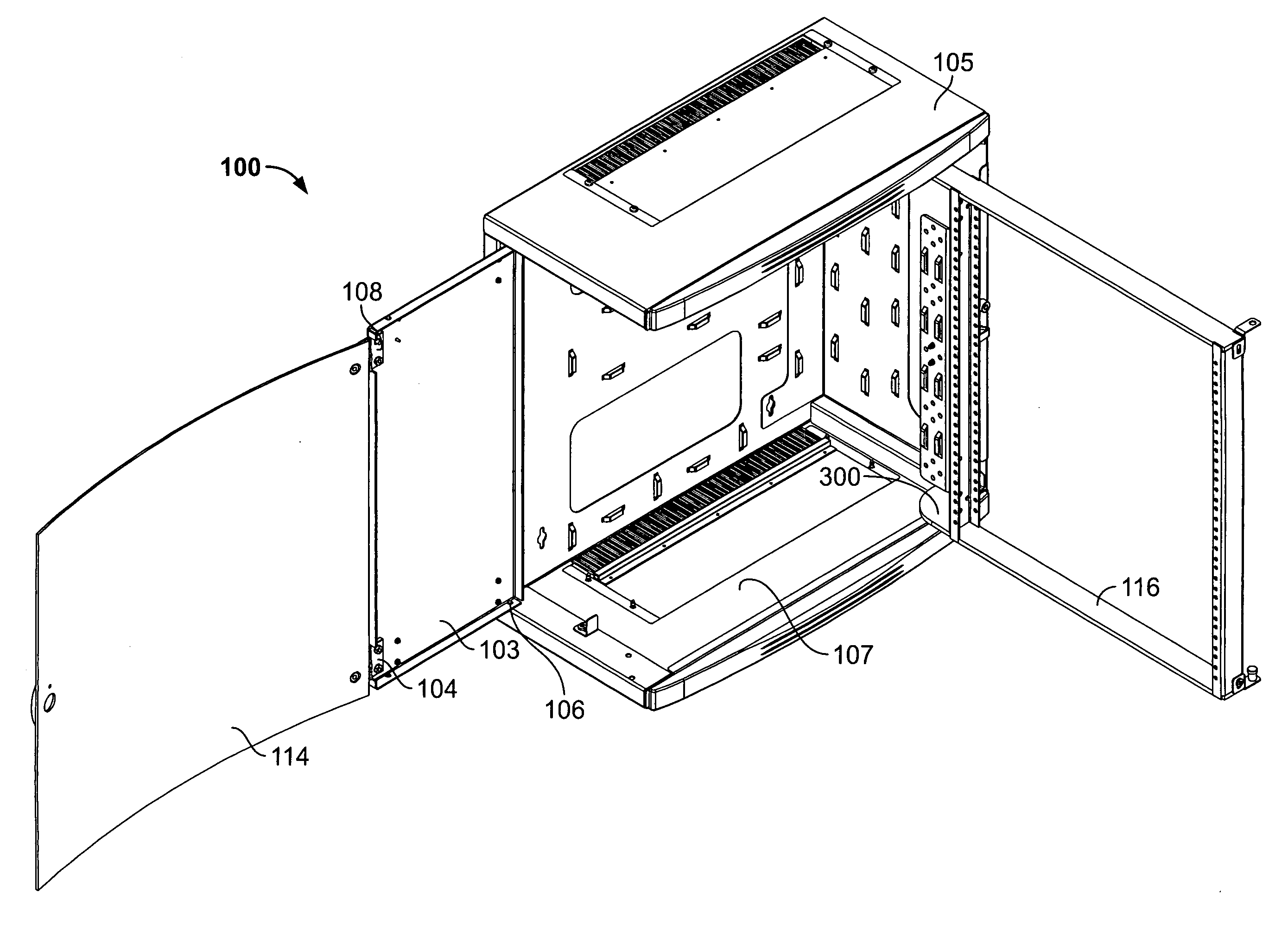 Modular telecommunications frame and enclosure assembly