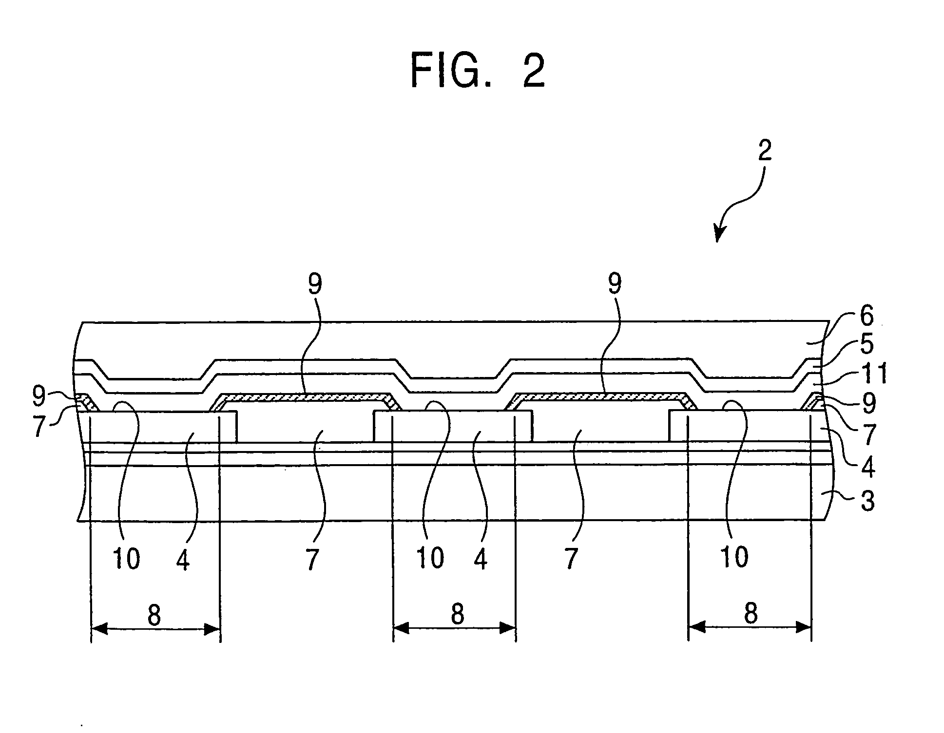 Organic electroluminescence display panel