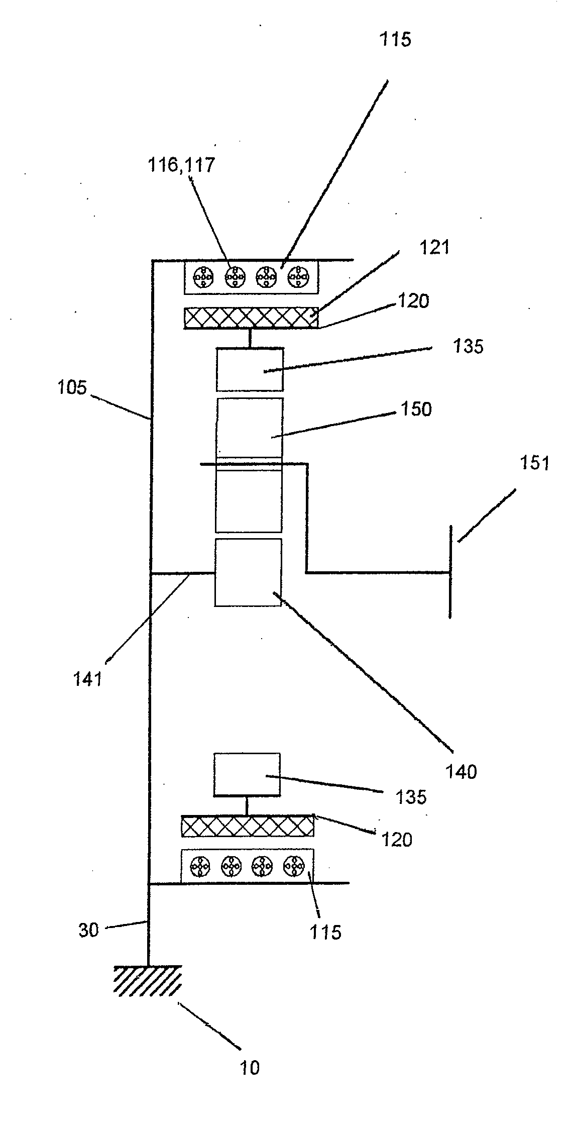 Comminuting Apparatus with Three-Phase Synchronous Motor and Integrated Epicyclic Gear Stage