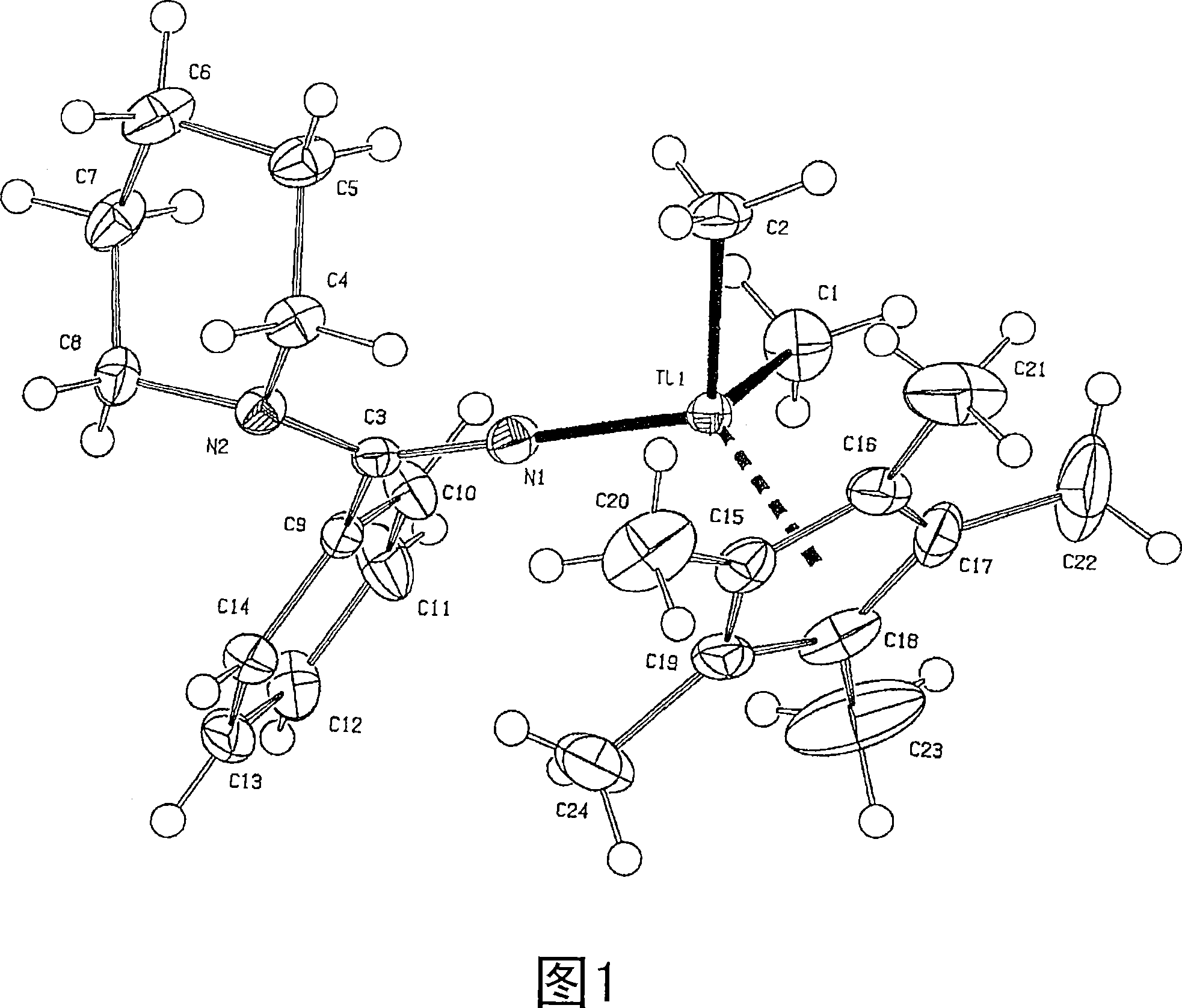 Polimerization catalyst comprising an amidine ligand