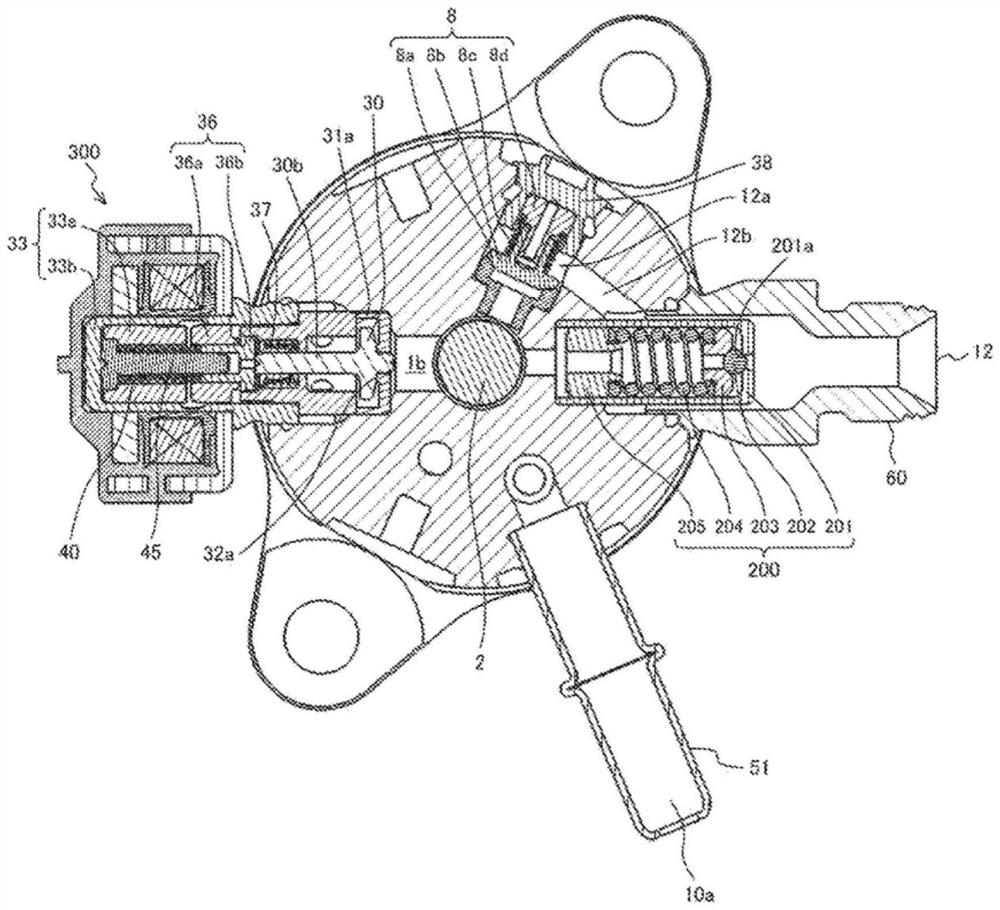 Solenoid valve mechanism and high-pressure fuel supply pump