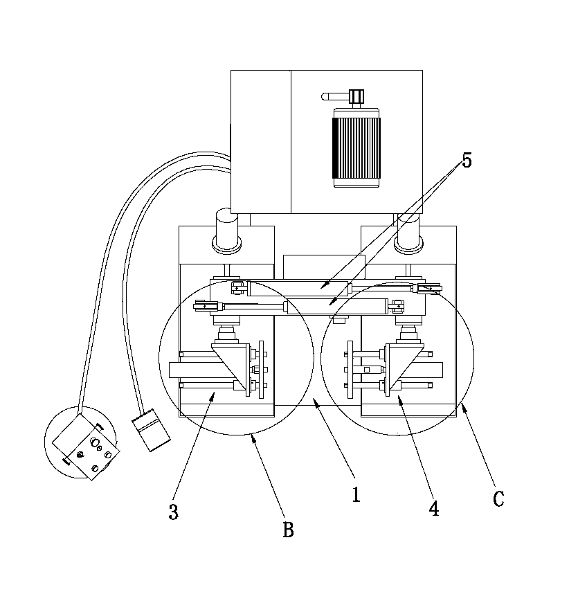 Metal pouring device and pouring method
