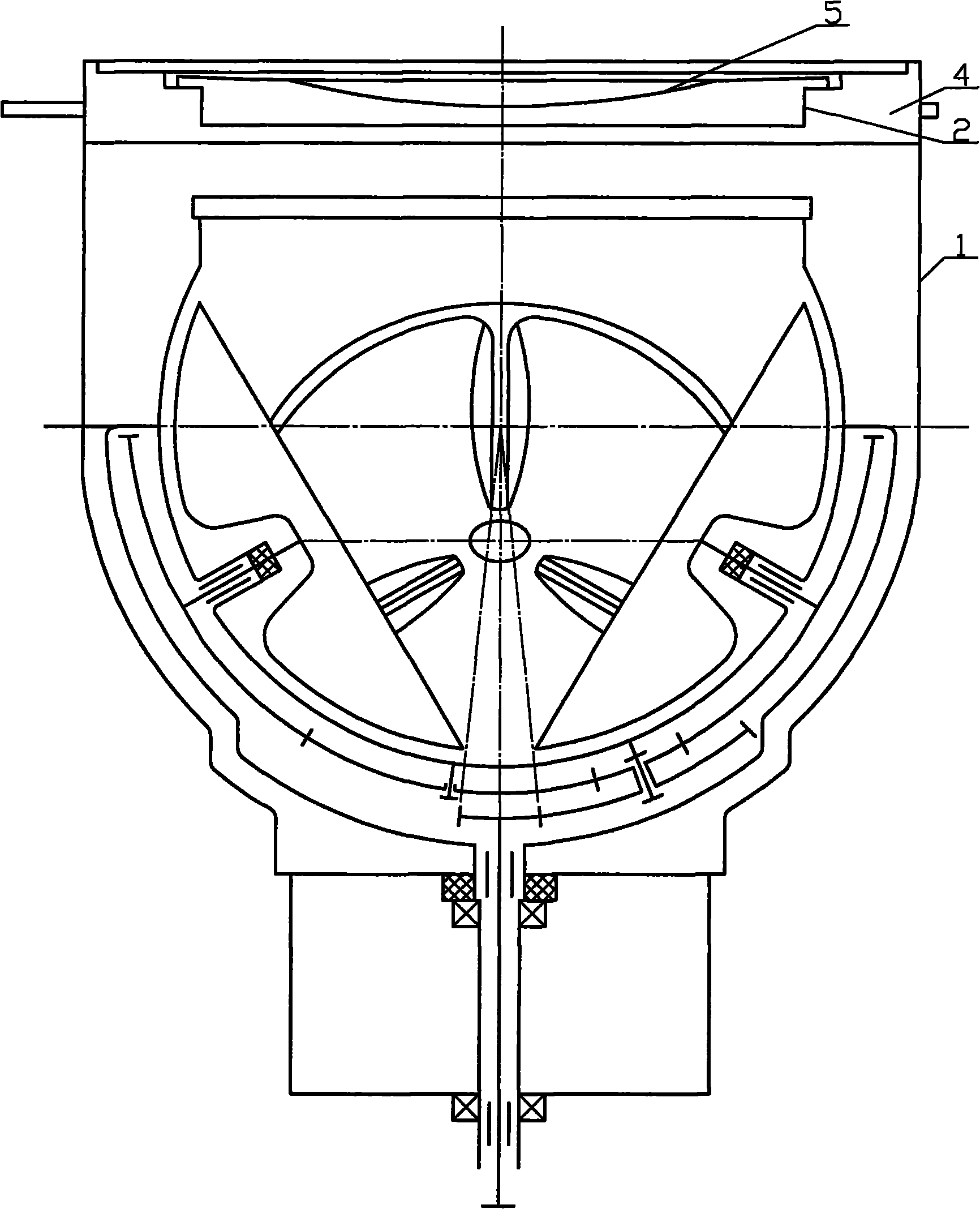 Outer container lid of washing machine