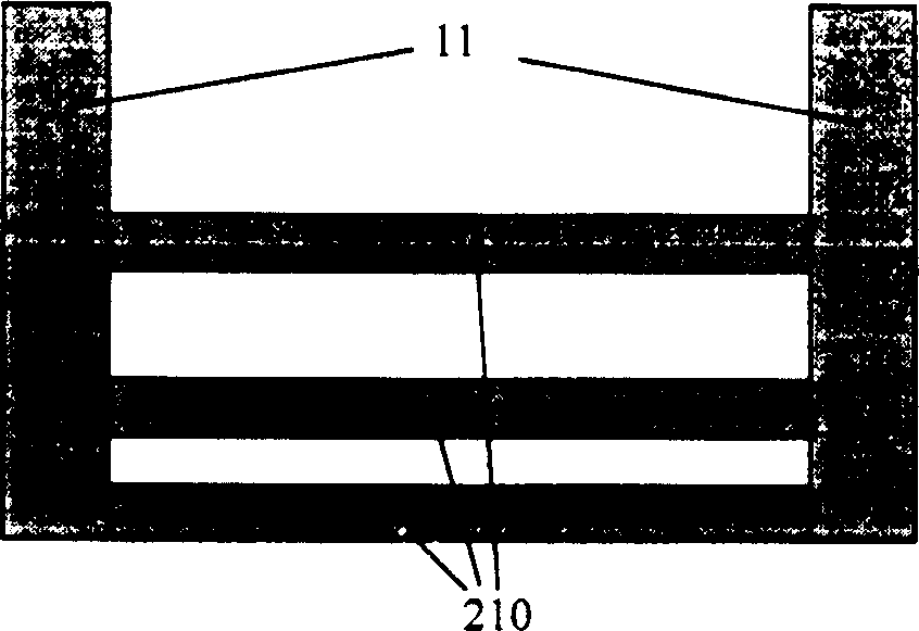 C-type open MRI panel radio-frequency coil